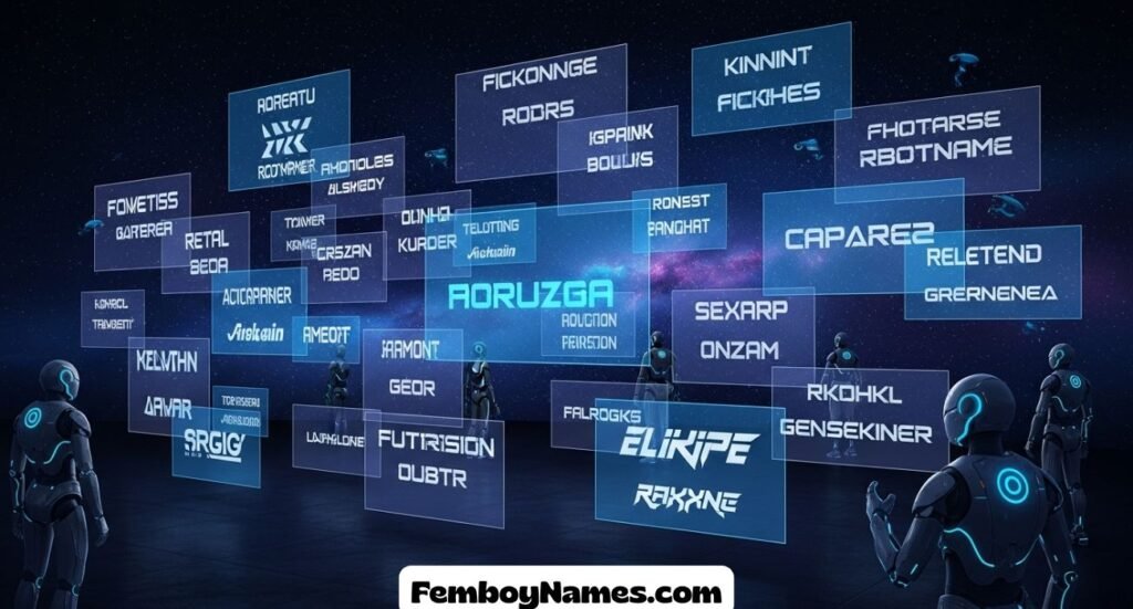 Futuristic Robot Names for Aspiring Sci-Fi Writers