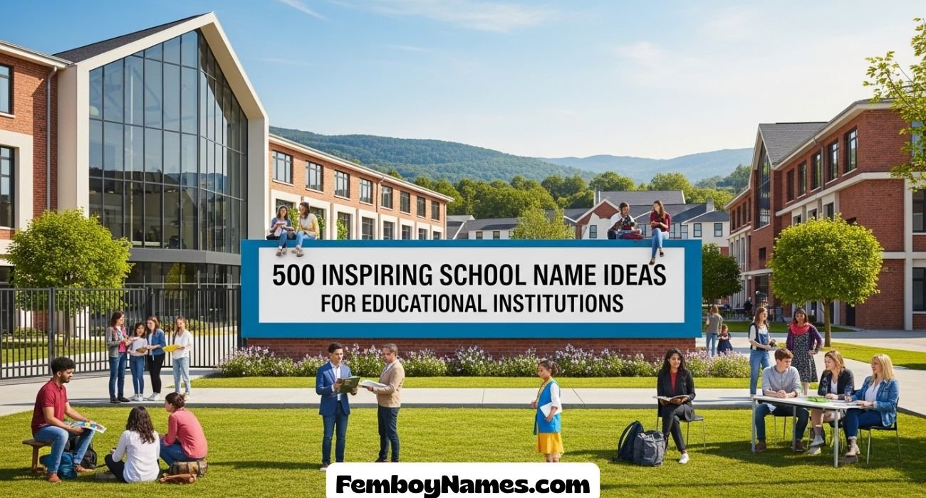 Inspiring School Name Ideas for Educational Institution