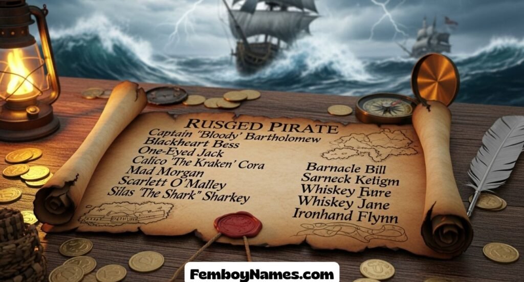 Rugged Pirate Names to Enrich Your High Seas Stories