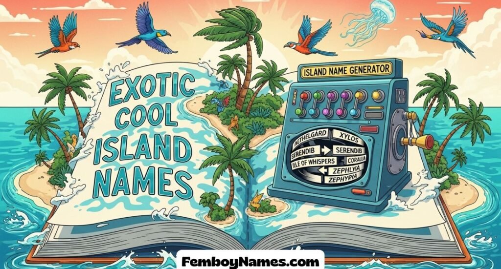 Exotic Cool Island Names Ideas & Generator