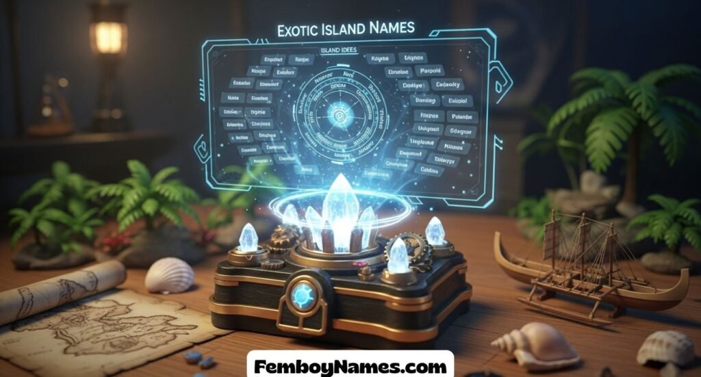 Exotic Cool Island Names Ideas & Generator
