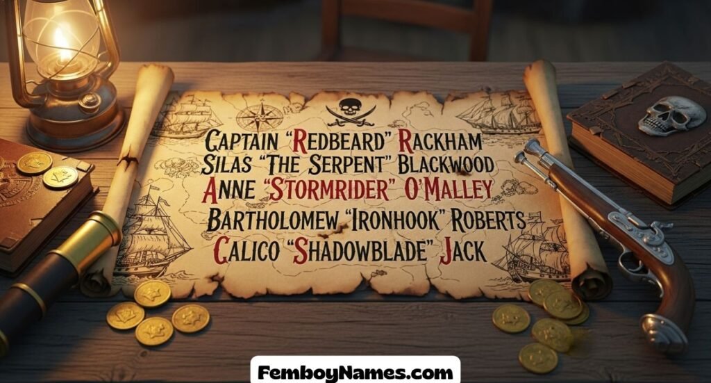 Rugged Pirate Names to Enrich Your High Seas Stories