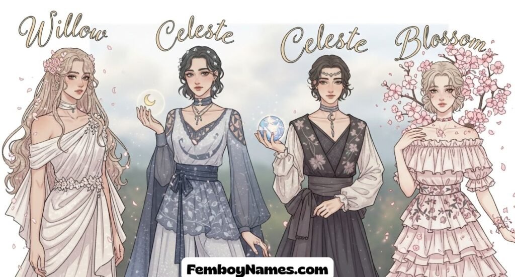Soft Femboy Character Names That Are So Feminine