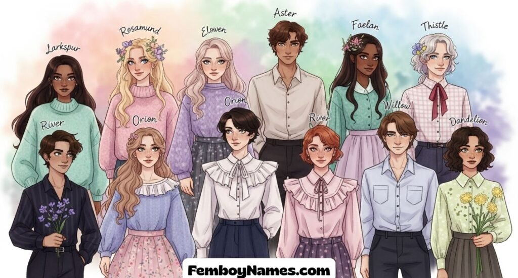 Soft Femboy Character Names That Are So Feminine