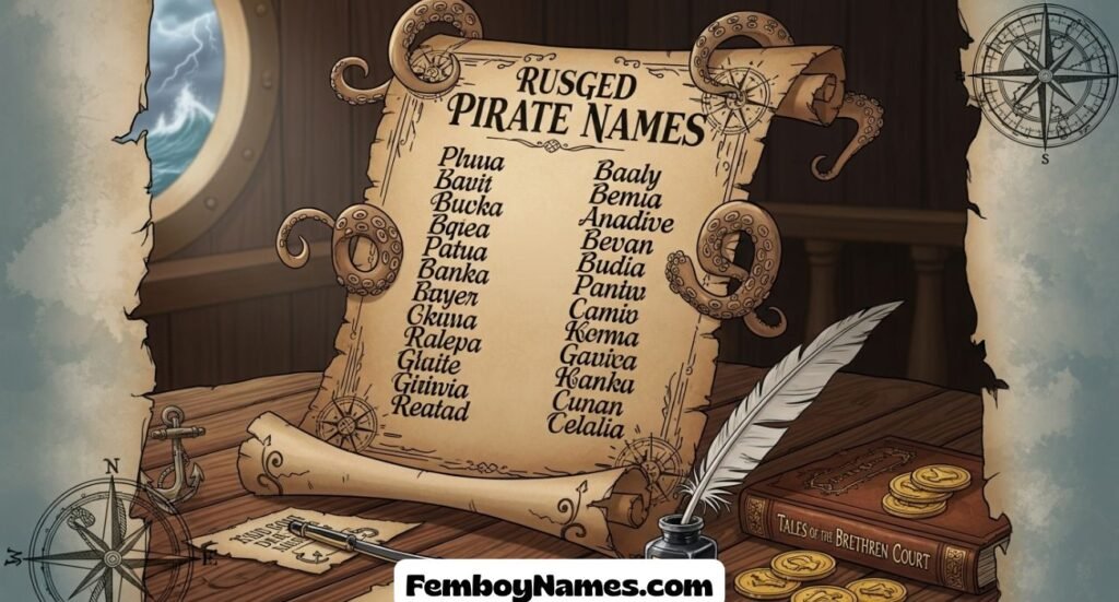 Rugged Pirate Names to Enrich Your High Seas Stories