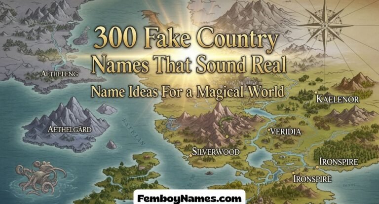 Fake Country Names That Sound Real