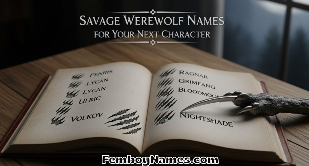 Savage Werewolf Names