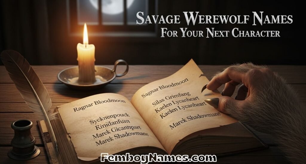 Savage Werewolf Names