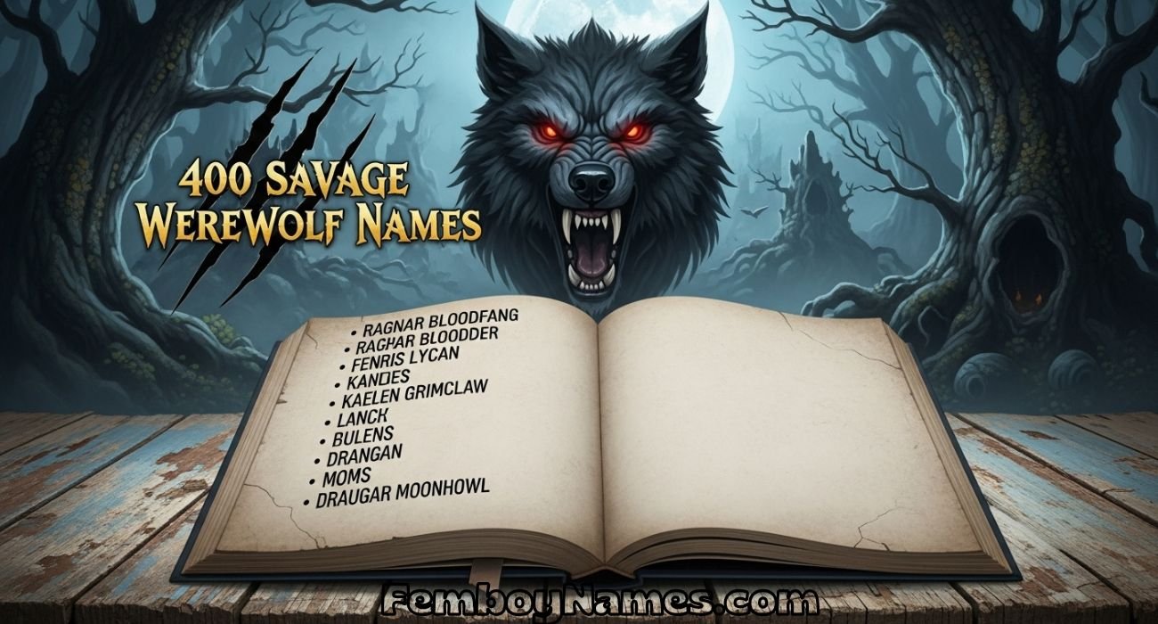 Savage Werewolf Names