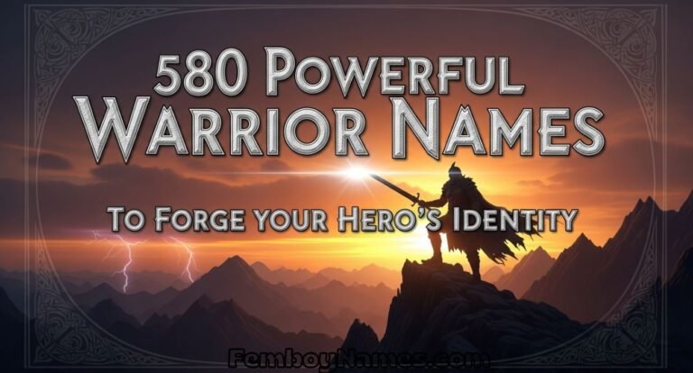 Warrior Names